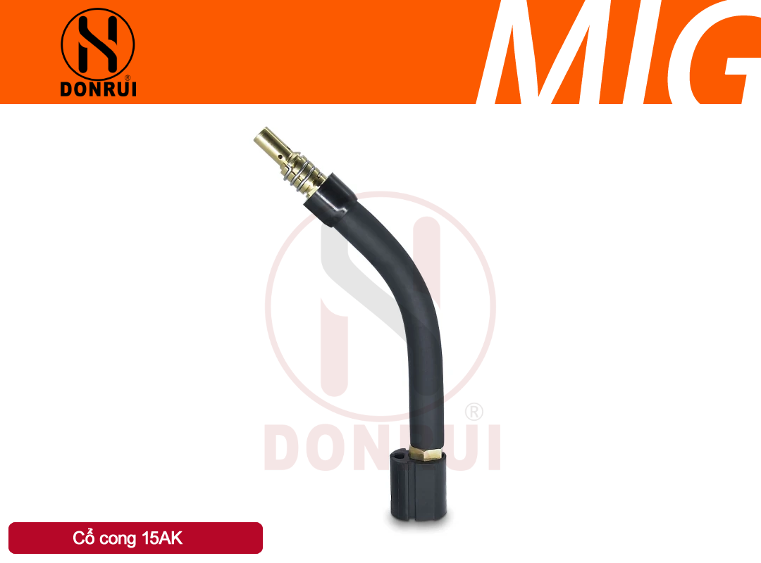 Cổ cong Mig Binzel 15ak