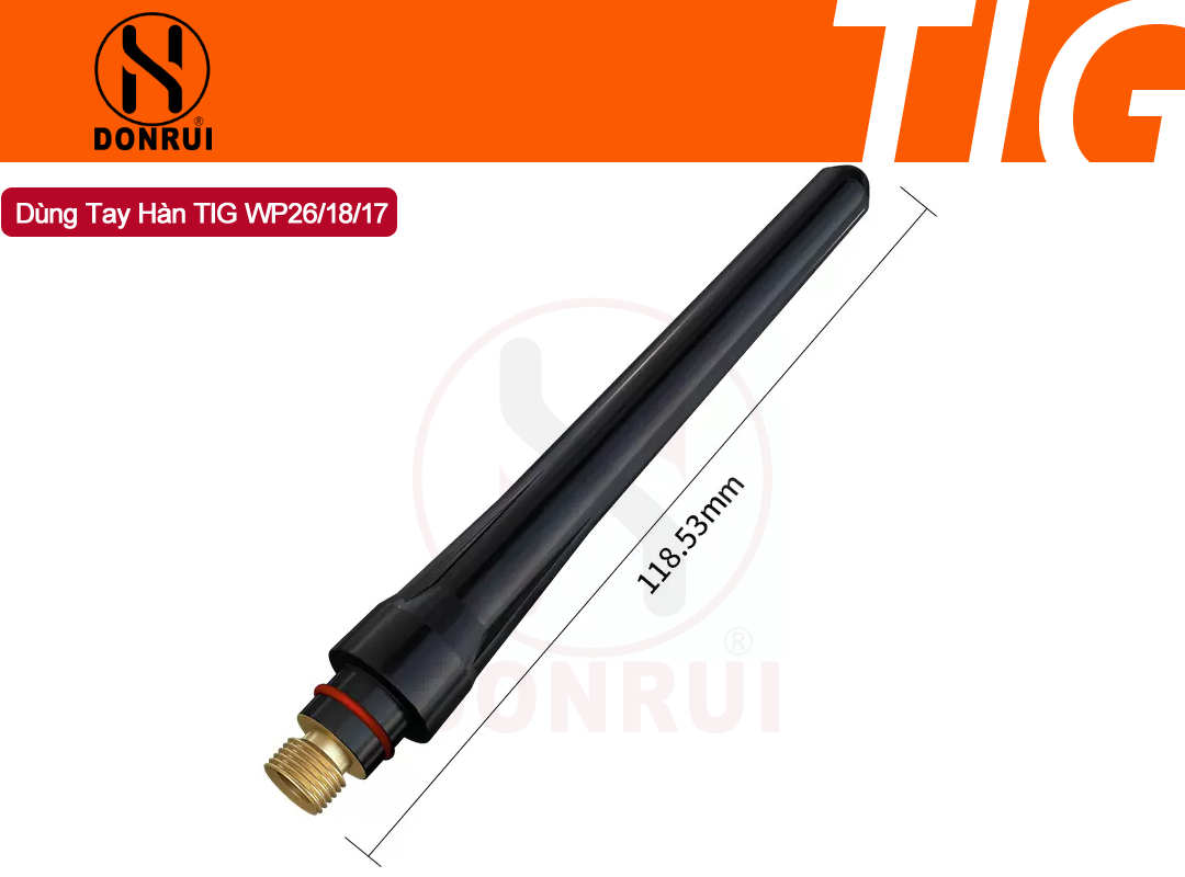 Đuôi mỏ hàn tig dài