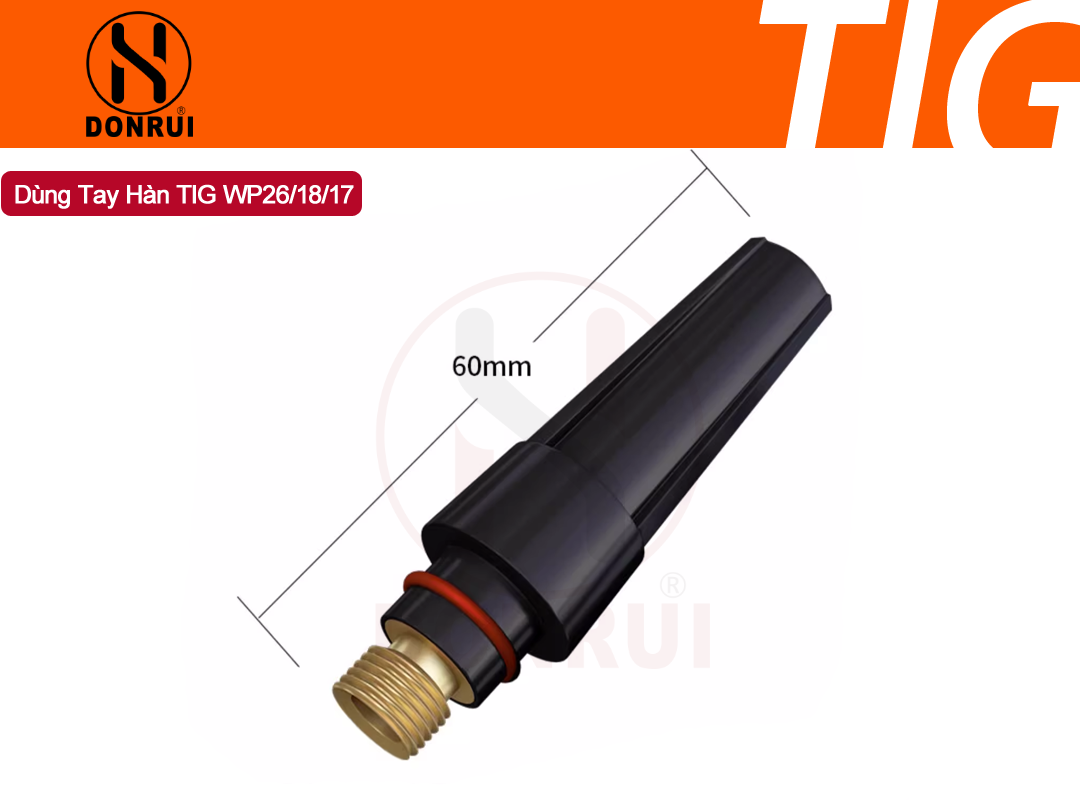Đuôi mỏ hàn tig vừa