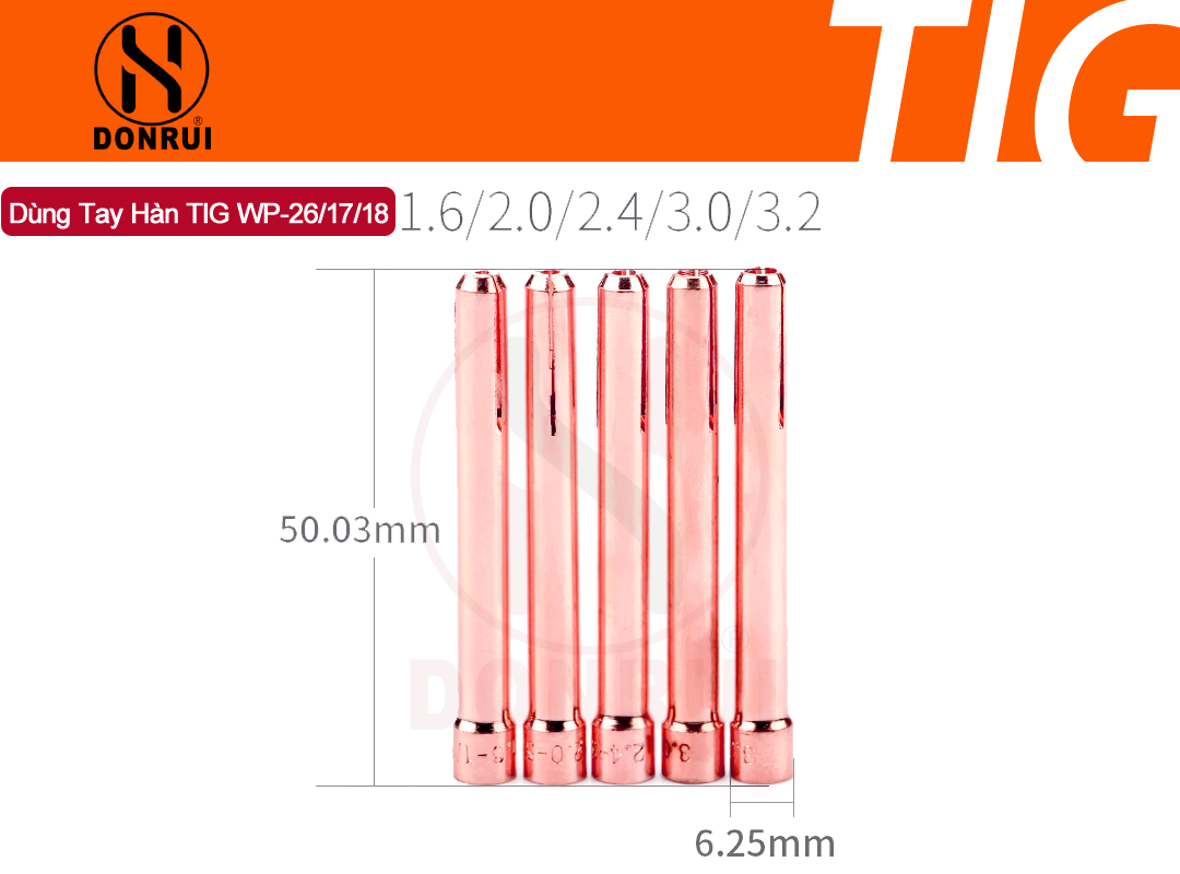 Kẹp kim tig 10N/Kẹp giữ điện cực